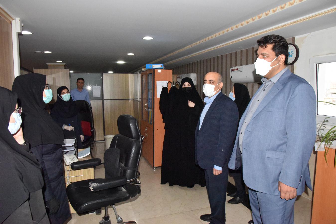 بازدید مدیرکل تامین اجتماعی شهرستانهای استان تهران از شعبه ملارد
